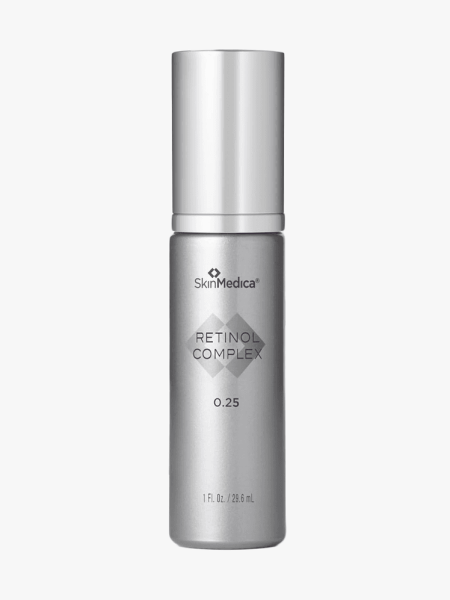 SkinMedica Retinol 0.25 Complex in branded component on a light gray background